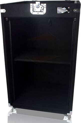 Griffin Rackmount Studio Mixer Flight Road Case (Ultimate-Proaudio)-25U Mount Space Amp Cabinet Travel Trunk for Music Gear Recording Adument in Kuwait