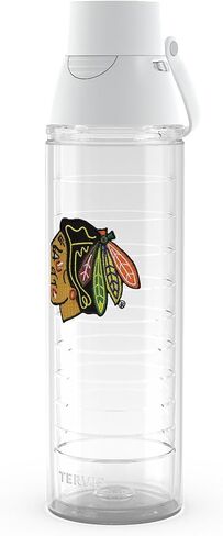 Tervis Venture Lite NHL Chicago Blackhawks - الشعار الأساسي المصنوع في الولايات المتحدة الأمريكية كوب سفر معزول معزول. in Kuwait