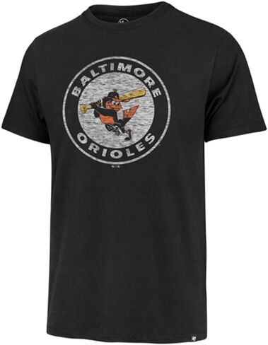 47 MLB الرسمي للرجال المتعثر Cooperstown Primary Logo Premier Franklin T-Shirt in Kuwait