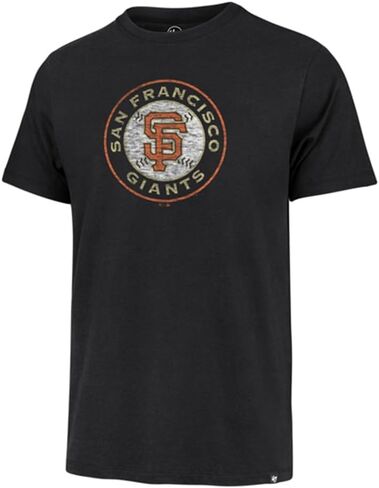 47 MLB الرسمي للرجال المتعثر Cooperstown Primary Logo Premier Franklin T-Shirt in Kuwait