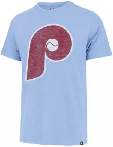 47 MLB الرسمي للرجال المتعثر Cooperstown Primary Logo Premier Franklin T-Shirt in Kuwait