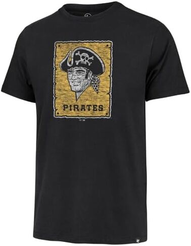47 MLB الرسمي للرجال المتعثر Cooperstown Primary Logo Premier Franklin T-Shirt in Kuwait