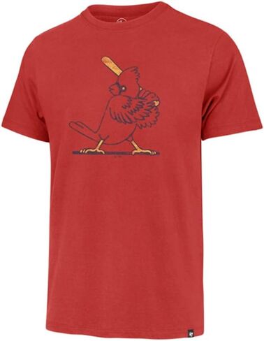 47 MLB الرسمي للرجال المتعثر Cooperstown Primary Logo Premier Franklin T-Shirt in Kuwait