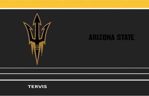 Tervis Traveler Arizona State Sun Devils - Night Game Triple Walled Insulated Tumbler Travel Cup Keeps Drinks Cold & Hot, 30oz Straw Lid, Stainless Steel in Kuwait