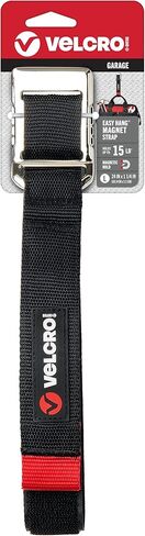 VELCRO Brand EASY HANG Magnet Strap, Holds 10lbs, Create Storage Space on Metal Surfaces such as Cabinets, Tool Boxes, Refrigerators and Shelves. Hang Tools, Extension Cords, Hoses, Medium 16in x 1in in Saudi Arabia