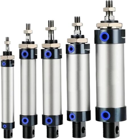1pcs MAL Series Mini Pneumatic Cylinder 16/20/25/32mm Bore 25-300mm Stroke Double Acting Aluminum Alloy Air Cylinder(125mm Stroke,20mm Bore) in Kuwait