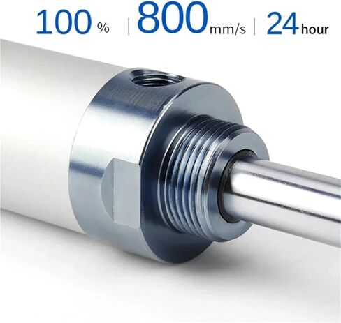 1pcs MAL Series Mini Pneumatic Cylinder 16/20/25/32mm Bore 25-300mm Stroke Double Acting Aluminum Alloy Air Cylinder(125mm Stroke,20mm Bore) in Kuwait