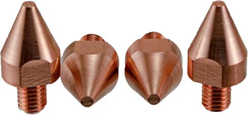 Chicago Electric Fit Spot Welding Tips 1/8" Contact Area 2-Pack *** MADE IN THE USA *** in Saudi Arabia