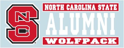 Craftique North Carolina State Decal (NCS WOLFPACK ALUMNI DECAL (6''), 6 in) in Saudi Arabia