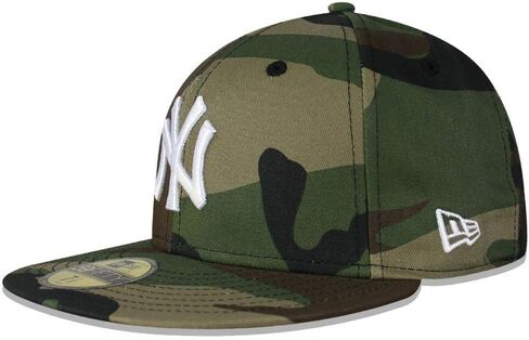 عصر جديد في نيويورك يانكيز الأساسية 59Fifty Cap Cap Hat Woodland Camo 11941964 in Saudi Arabia