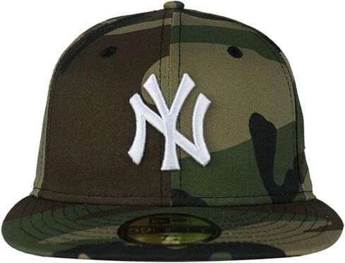 عصر جديد في نيويورك يانكيز الأساسية 59Fifty Cap Cap Hat Woodland Camo 11941964 in Saudi Arabia