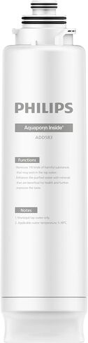 Philips Add583 Ro Filter ، 6-in-1 استبدال مرشح المياه التناضح العكسي لـ Add6928dg/Add6926WH موزع المياه كونترتوب ، NSF/ANSI 372 معتمد in Kuwait