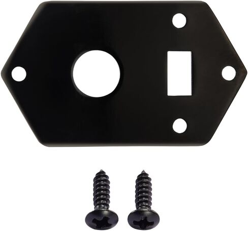 Dopro Electric Guitar Pickup Selector Switch Plate Control Cover Plate with Blade Slot for Contemporary/Marr Jaguar Chrome in Kuwait