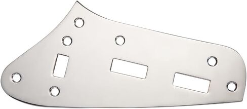 Dopro Electric Guitar Pickup Selector Switch Plate Control Cover Plate with Blade Slot for Contemporary/Marr Jaguar Chrome in Kuwait