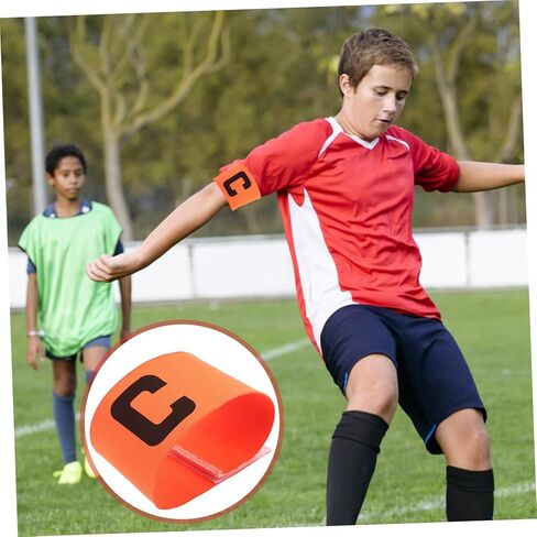 Garneck Elastic Soccer Captain Armband for Adult Youth Adjustable Arm Band for C Armband for Soccer Rugby Basketball Player in Saudi Arabia