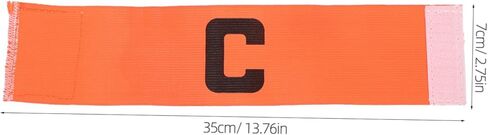 Garneck Elastic Soccer Captain Armband for Adult Youth Adjustable Arm Band for C Armband for Soccer Rugby Basketball Player in Saudi Arabia
