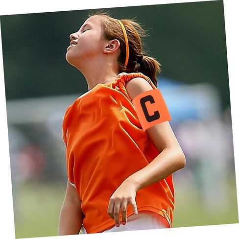 Garneck Elastic Soccer Captain Armband for Adult Youth Adjustable Arm Band for C Armband for Soccer Rugby Basketball Player in Saudi Arabia