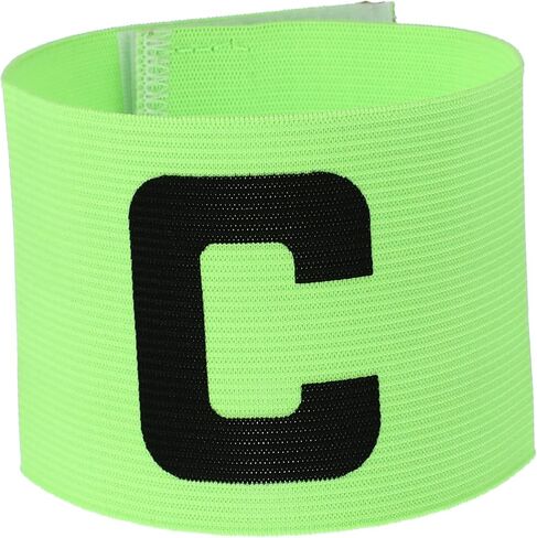 Garneck Elastic Soccer Captain Armband for Adult Youth Adjustable Arm Band for C Armband for Soccer Rugby Basketball Player in Saudi Arabia
