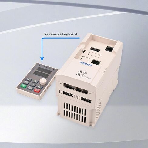 MOLLOM VFD 5.5KW 7.5HP 13A 380V Single or Three Phase Input to 3 Phase 0-3000 Hz Output Variable Frequency Drive Inverter for Spindle Motor CNC Speed Control in Saudi Arabia
