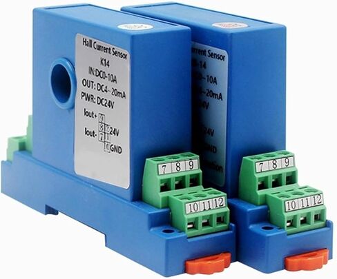 إخراج وحدة الإرسال الحالية AC/DC 4-20MA 0-20MA 0-5/10V RS485 مثقب القاعة المستشعر الإدخال المستشعر AC DC 0-200A (DC 0-50A_12MM_220V) in Kuwait