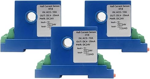 إخراج وحدة الإرسال الحالية AC/DC 4-20MA 0-20MA 0-5/10V RS485 مثقب القاعة المستشعر الإدخال المستشعر AC DC 0-200A (DC 0-50A_12MM_220V) in Kuwait