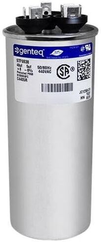 P291-4054RS - 40 + 5 uf MFD 440 Volt VAC - Carrier Round Dual Run Capacitor Upgrade in Saudi Arabia