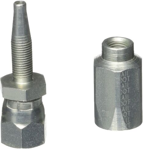 Gates 4C5-4RFJSX Field Attachable for C5C, C5D and C5M Hose, Dual Seat Female JIC 37/SAE 45 Flare Swivel, Steel, 3/16" ID in Saudi Arabia