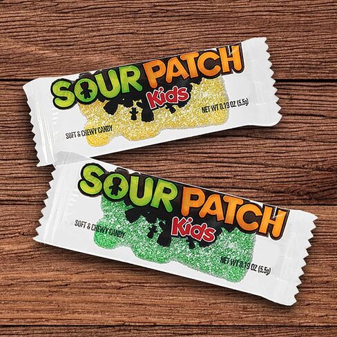 SOUR PATCH KIDS Big Kids Individually Wrapped Soft & Chewy Candy, Bulk Candy, School Snacks, 240 Count Box in Saudi Arabia
