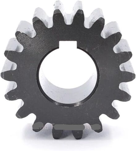 1pc 22T-30T 2M Spur Gear 45# Steel 22 23 24 25 26 27 28 30 Teeth Drive Flat Gear Keyway Bore 12/14/15/16/17/18/19/20/22/24-32mm(18mm-Keyway,26 Teeth (OD 56mm)) in Saudi Arabia