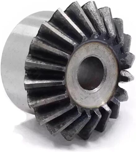 1pc 2m Bevel Gear 15 16 17 18 19 20 21 22 ~ 25teeth 1: 1 90 Degrees anching angle metal drive gear 45# steel feled (2m 24 teath) in Saudi Arabia