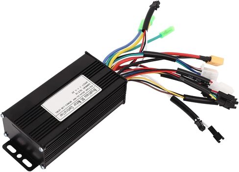 RiToEasysports Electric Controller, Electric Brushless Motor Controller 24V 36V 48V 500W 750W 3 Mode Sine26A Modified Accessories in Saudi Arabia