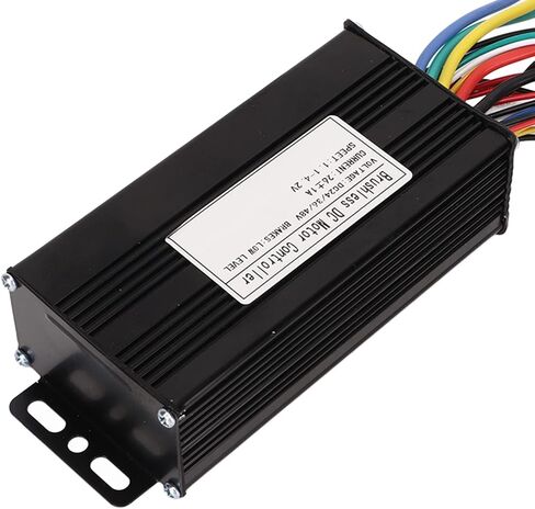 RiToEasysports Electric Controller, Electric Brushless Motor Controller 24V 36V 48V 500W 750W 3 Mode Sine26A Modified Accessories in Saudi Arabia
