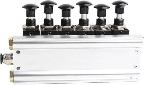 4R210-08 2F-10F Manual Valve 2 Way 5 Position Push and Pull Pneumatic Switch of Directional Valve Combination Valve Manifold in Saudi Arabia