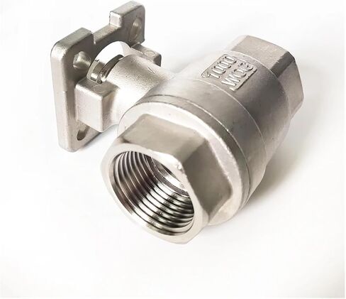1-1/4" Full Port Stainless Water Valve 32mm bore Size Valve for Water Oil Gas ISO5211 Stainless Valve for Electric Actuator(NPT Thread) in Saudi Arabia