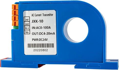 جهاز الإرسال الحالي DC 4-20MA 0-10V AC جهاز الإرسال المستشعر الحالي RS485 20MM 25MM 300A 200A 400A DC TRANSDUCER (DC0-50A_4-20MA_DC12V) in Saudi Arabia