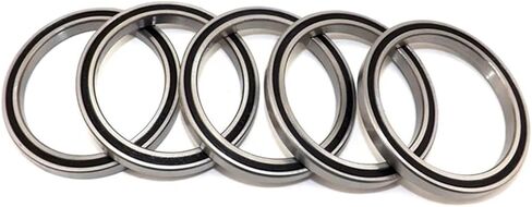 10/50pcs S6802-2RS S6802RS 15 * 24 * 5mm ABEC-5 Double Rubber Cover Stainless Steel Thin Deep Groove Ball Bearing 15×24×5mm in Saudi Arabia