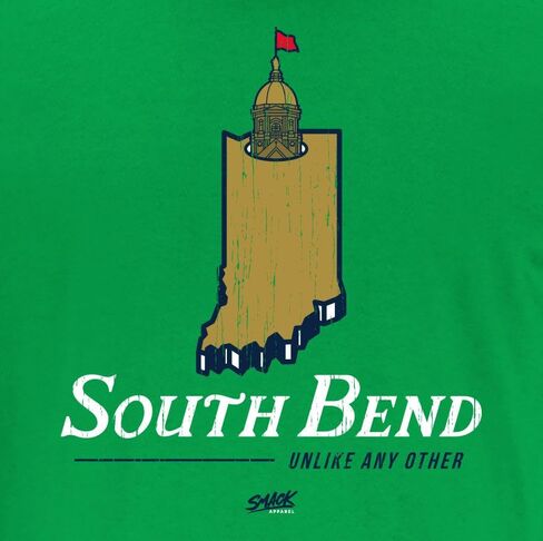 Smack Apparel South Bend - Unlike Any Other T-Shirt for Notre Dame College Fans (SM-5XL) in Saudi Arabia