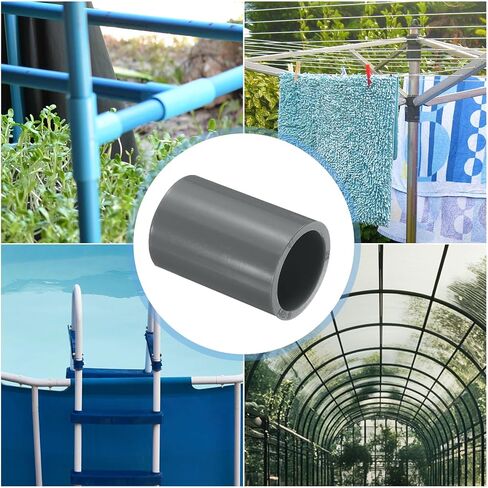 UXCELL PCS PVC PIPE FITTING 5 بوصة محول اقتران (مقبس X SOCKET) لدرجة الأثاث DIY PVC Connection Garden Gard in Saudi Arabia