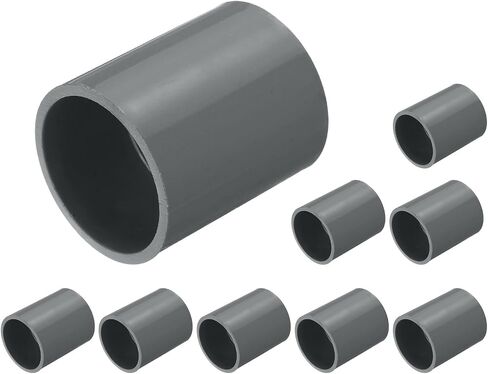 UXCELL PCS PVC PIPE FITTING 5 بوصة محول اقتران (مقبس X SOCKET) لدرجة الأثاث DIY PVC Connection Garden Gard in Saudi Arabia