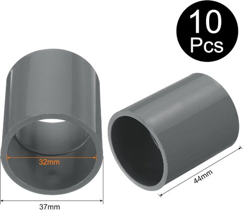 UXCELL PCS PVC PIPE FITTING 5 بوصة محول اقتران (مقبس X SOCKET) لدرجة الأثاث DIY PVC Connection Garden Gard in Saudi Arabia