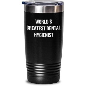 Gifts for Dental Hygienist, Dental Hygienist Gifts, World's Greatest Dental Hygienist Tumbler, Funny Dental Hygienist Gifts, Father's Day Unique Gifts for Dental Hygienist, Gifts from Daughter in Saudi Arabia