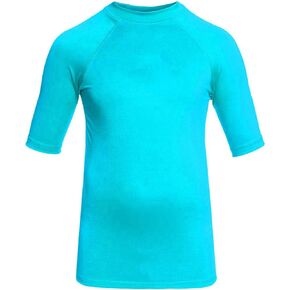 Adult and Short Sleeve UPF 50+ Rashguard Sun Shirt for Bodyboarding, Surfing, Swimming, Snorkeling, Hiking, Sports in Kuwait