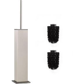 Brushed Nickel Toilet Brush and Holder,Toilet Bowl Brush with Extra Long Handle in Saudi Arabia