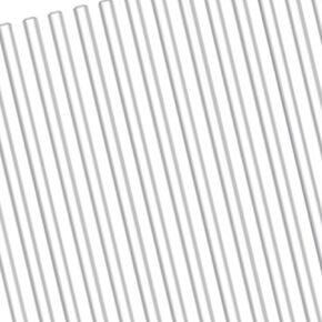 15pcs قضيب مستدير أكريليك ، قضبان واضحة أكريليك ، قطرها 4 مم ، طول 8 بوصة ، شريط PMMA البلاستيكي الصلب in Kuwait