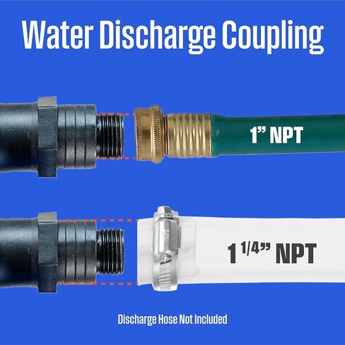 Westinghouse - 1/4 HP Sump Pump Submersible Water Pump Thermoplastic Portable Utility Pump High Flow Water Removal for Swimming Pool Garden Pond Basement Window Wells in Saudi Arabia
