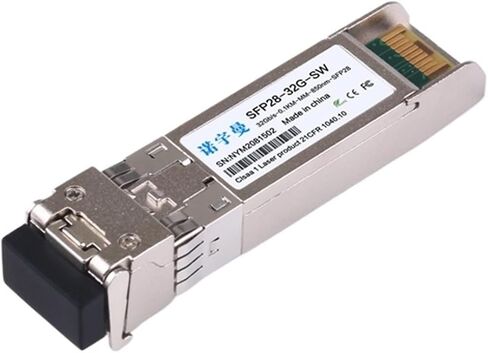 SFP28 مزدوج الألياف 32G الوضع المفرد 1310 الوحدة البصرية متعددة الوضع 850NM وحدة الألياف البصرية 0.1km 10km 30km متوافقة مع مفتاح H3C (32g Multimode 0.1km 850nm) in Kuwait