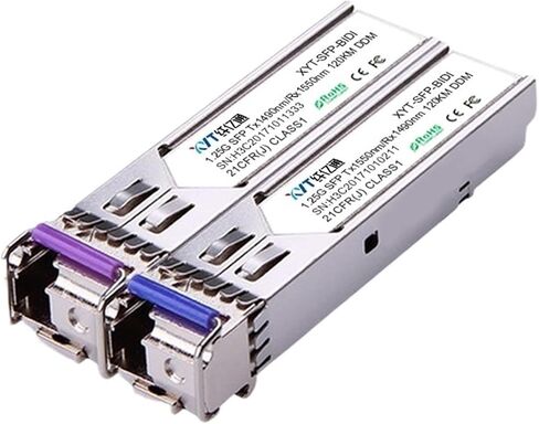 أحادي الألياف 1.25G GIGABIT الوحدة البصرية SFP-1.25G-BIDI 1490/1550NM Port 80/100/120km متوافق مع زوج من مفاتيح H3C (14901550NM 80km زوج) in Saudi Arabia