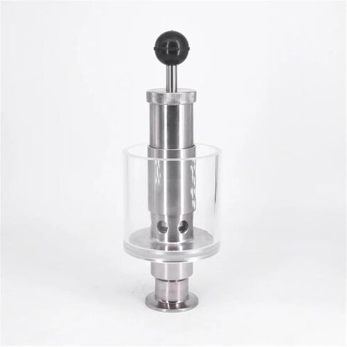 1.5 "TRI CLAMP 0.2-2.2 BAR قابلة للتعديل تخفيف الضغط المباشر صمام الأمان الصحية SUS304 مصنوعة من الفولاذ المقاوم للصدأ البيرة (FIT TUP in Saudi Arabia