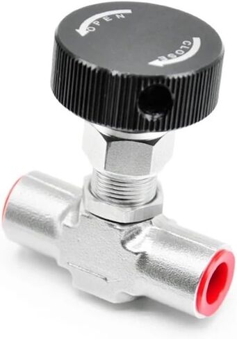 6000PSI MINI AIRE EDELE VALVE GAS NP NPT ON/OFF 1/8 "، 1/4" ، 3/8 "، 1/2" ، 3/4 "(1/2") in Saudi Arabia