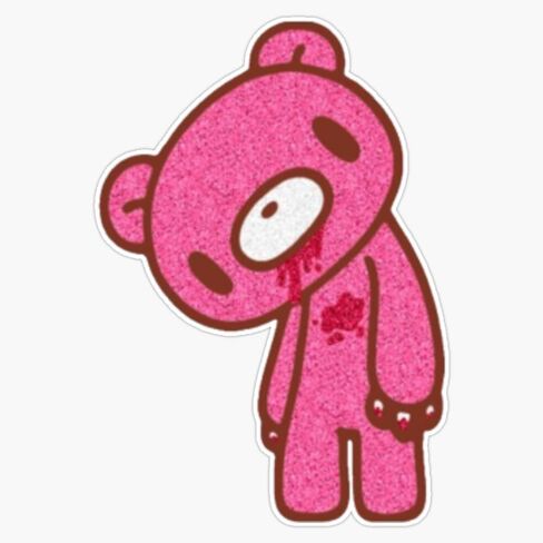 Gloomy Bear Sticker Vinyl Waterproof Sticker Decal Car Laptop Wall Window Bumper Sticker 5" in Saudi Arabia